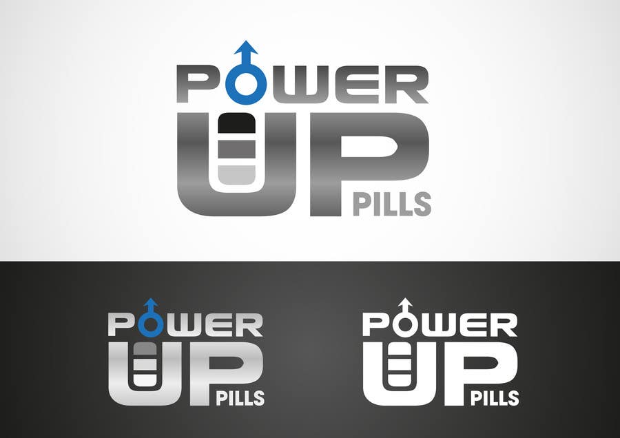 Kilpailutyö #318 kilpailussa                                                 Logo Design for Power Up Pills
                                            