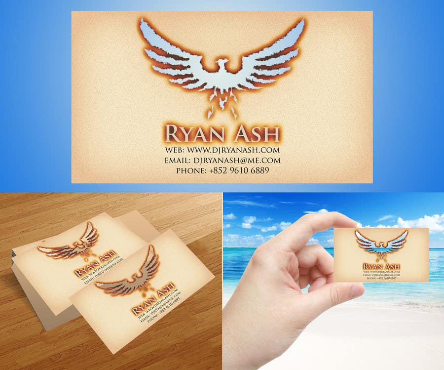 Конкурсна заявка №19 для                                                 Business Card Design for Ryan Ash
                                            