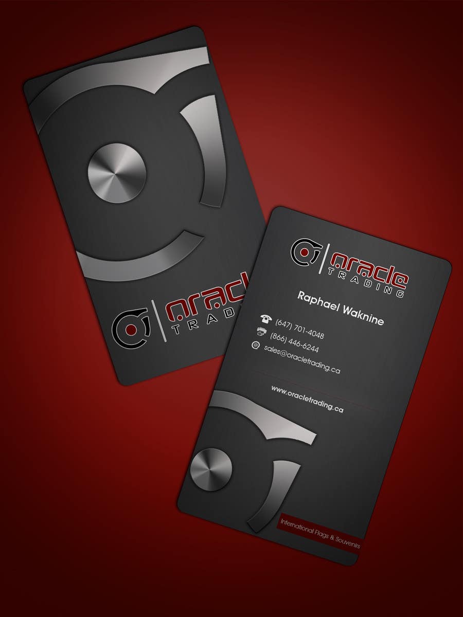 Proposition n°190 du concours                                                 Business Card + Letterhead Design for ORACLE TRADING INC.
                                            