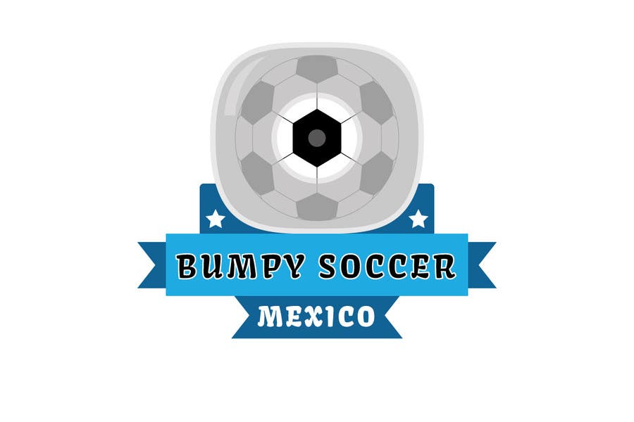 Kilpailutyö #37 kilpailussa                                                 Diseñar un logotipo for Bumpy Soccer Mexico
                                            