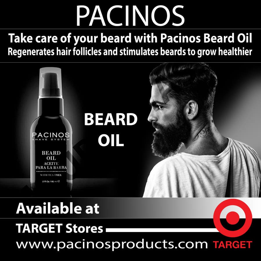 Proposition n°2 du concours                                                 Banner for beard product
                                            