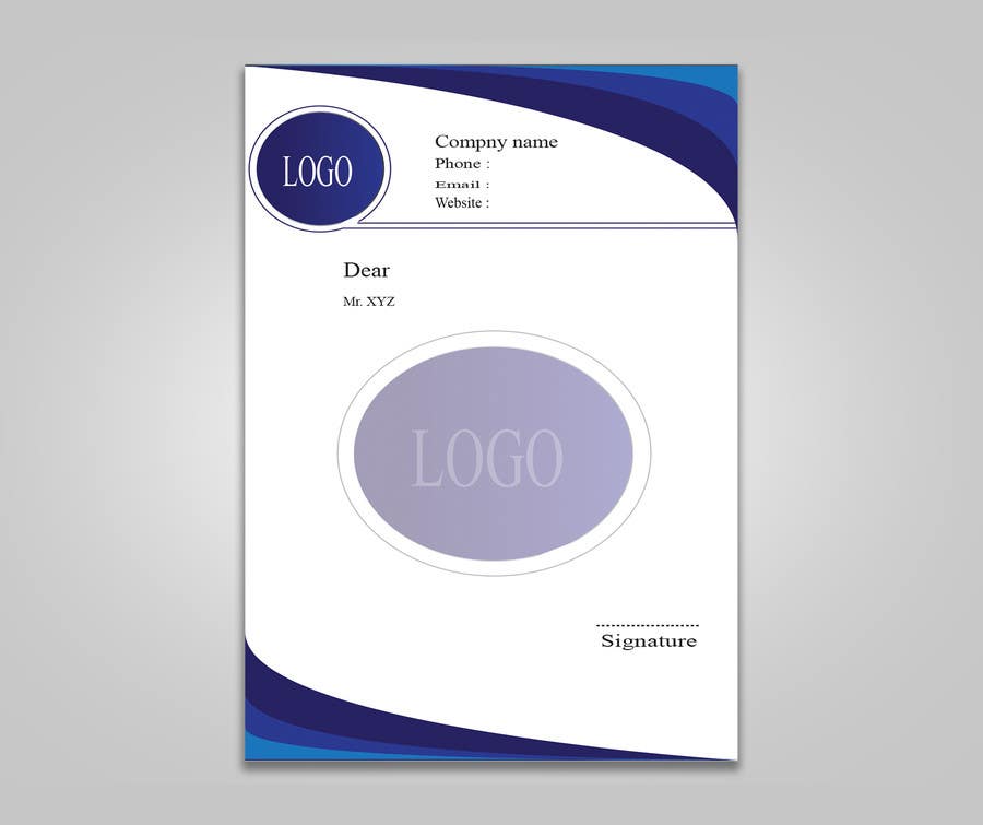 Contest Entry #13 for                                                 Create letterhead  in Word or Google Docs
                                            
