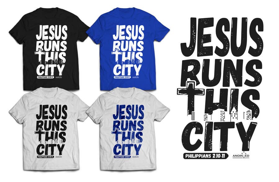 Kilpailutyö #54 kilpailussa                                                 Jesus Runs This City!
                                            