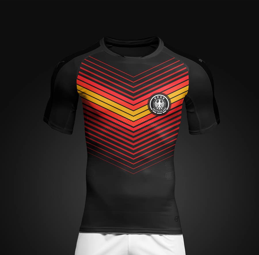 Proposition n°21 du concours                                                 German Jersey Shirt - Soccer Theme
                                            