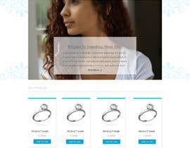#23 para Need Simple Minimalist Website and Blog Design Mockup: PSD Only for Jewelry Site por xrevolation