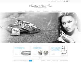 #24 para Need Simple Minimalist Website and Blog Design Mockup: PSD Only for Jewelry Site por chithrarahul