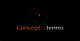 Kilpailutyön #435 pienoiskuva kilpailussa                                                     Logo Design for ConcepTennis
                                                