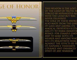Nro 190 kilpailuun Design a New Weapon for Wonder Woman käyttäjältä Sephiel45