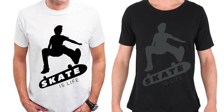 Proposition n°16 du concours                                                 Skate Related T-shirt design
                                            