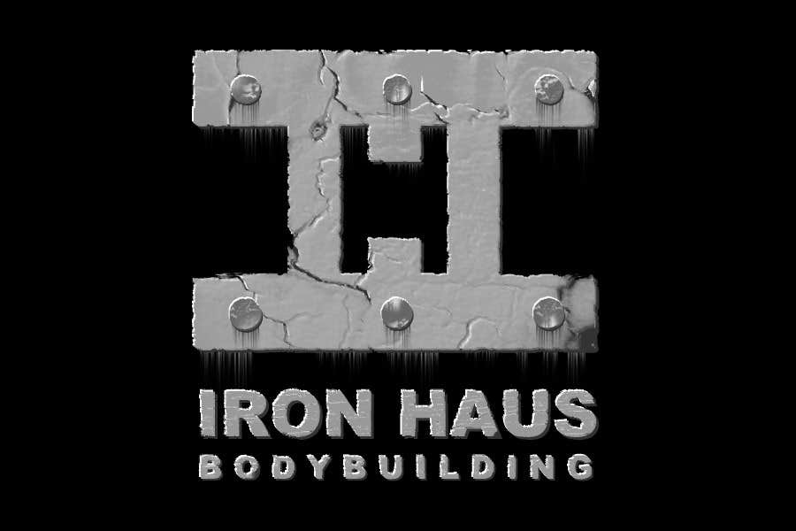 Zgłoszenie konkursowe o numerze #9 do konkursu o nazwie                                                 Logo Design for Iron Haus Bodybuilding
                                            