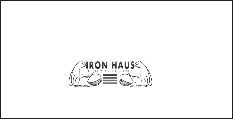 Entri Kontes #100 untuk                                                Logo Design for Iron Haus Bodybuilding
                                            