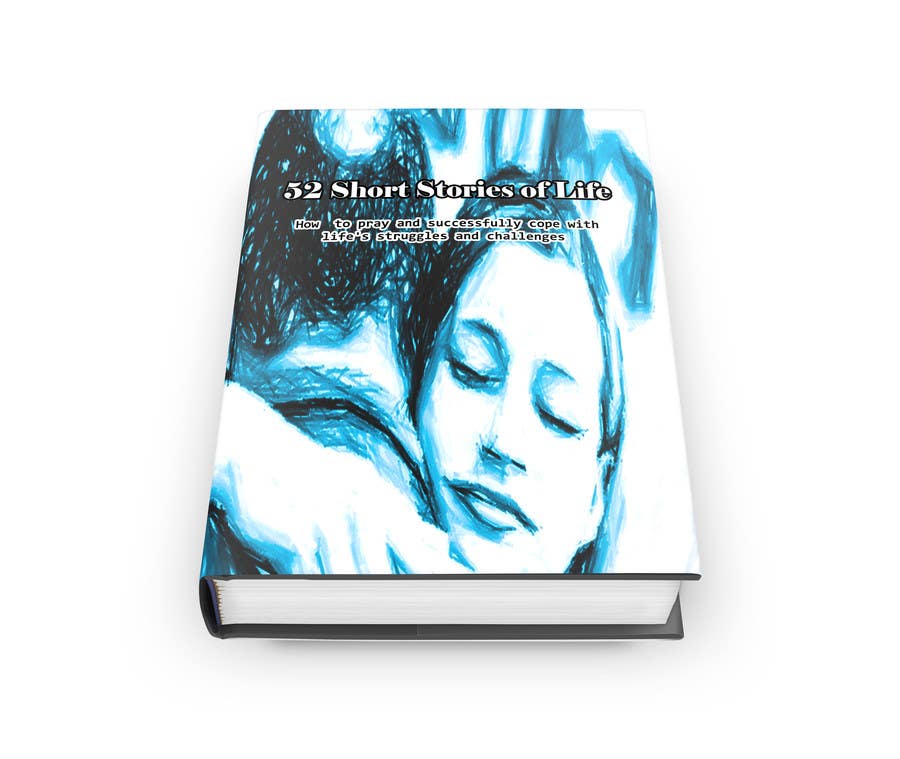 #81. pályamű a(z)                                                  Book Cover for a Modern Christian Devotional Book.
                                             versenyre