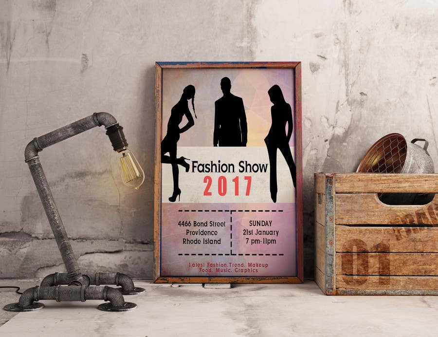 Proposition n°28 du concours                                                 Design a Flyer for a Fashion Show
                                            