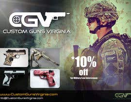 elgu tarafından Design an Advertisement for Custom Guns Virginia için no 16