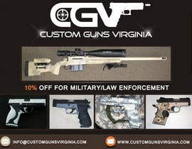 charithonline tarafından Design an Advertisement for Custom Guns Virginia için no 4