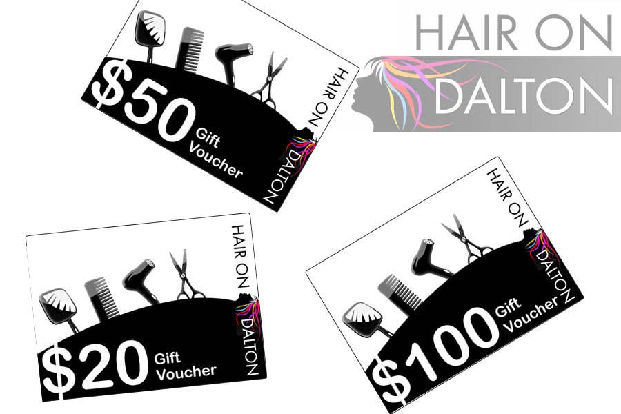 Contest Entry #104 for                                                 Stationery Design for HAIR ON DALTON
                                            