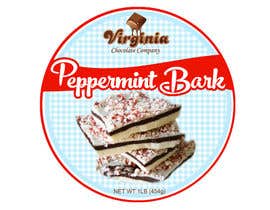 #25 untuk Create Print and Packaging Designs for Peppermint Bark Tin oleh anazvoncica