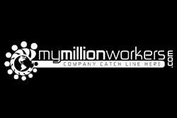 #109. pályamű a(z)                                                  Logo Design for mymillionworkers.com
                                             versenyre