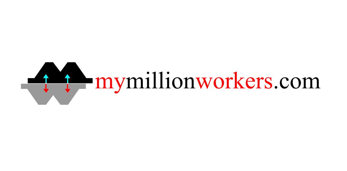 #208. pályamű a(z)                                                  Logo Design for mymillionworkers.com
                                             versenyre