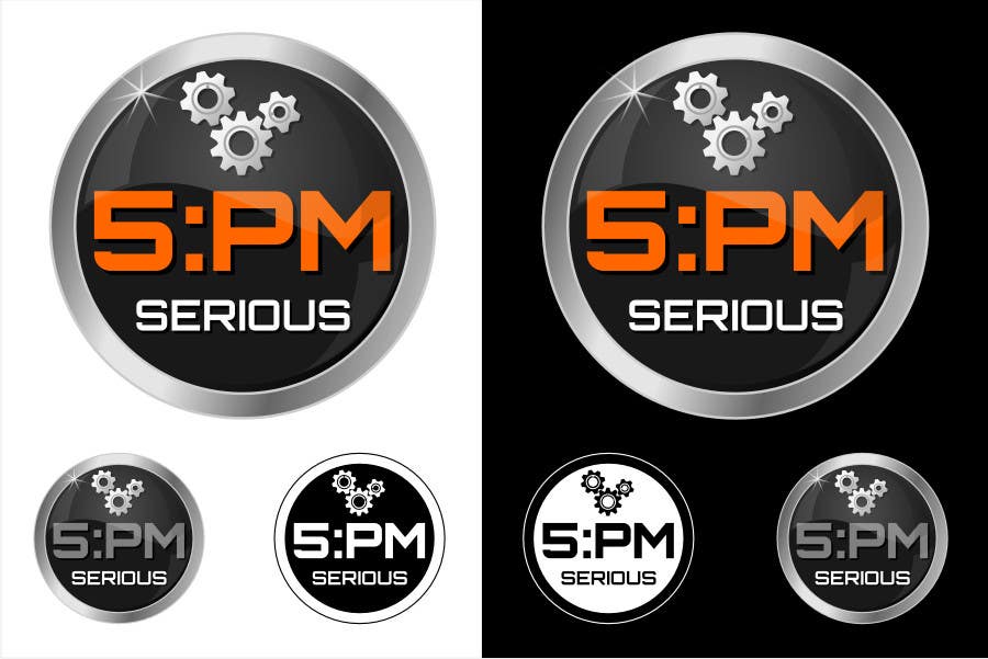 Kilpailutyö #263 kilpailussa                                                 Logo Design for 5:PM serious
                                            