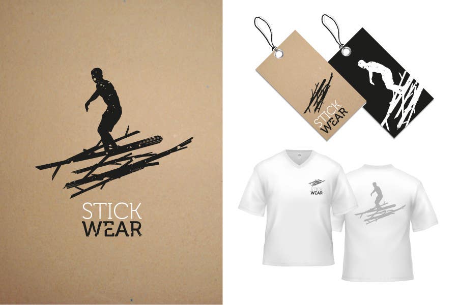 Wasilisho la Shindano #670 la                                                 Logo Design for Stick Wear
                                            