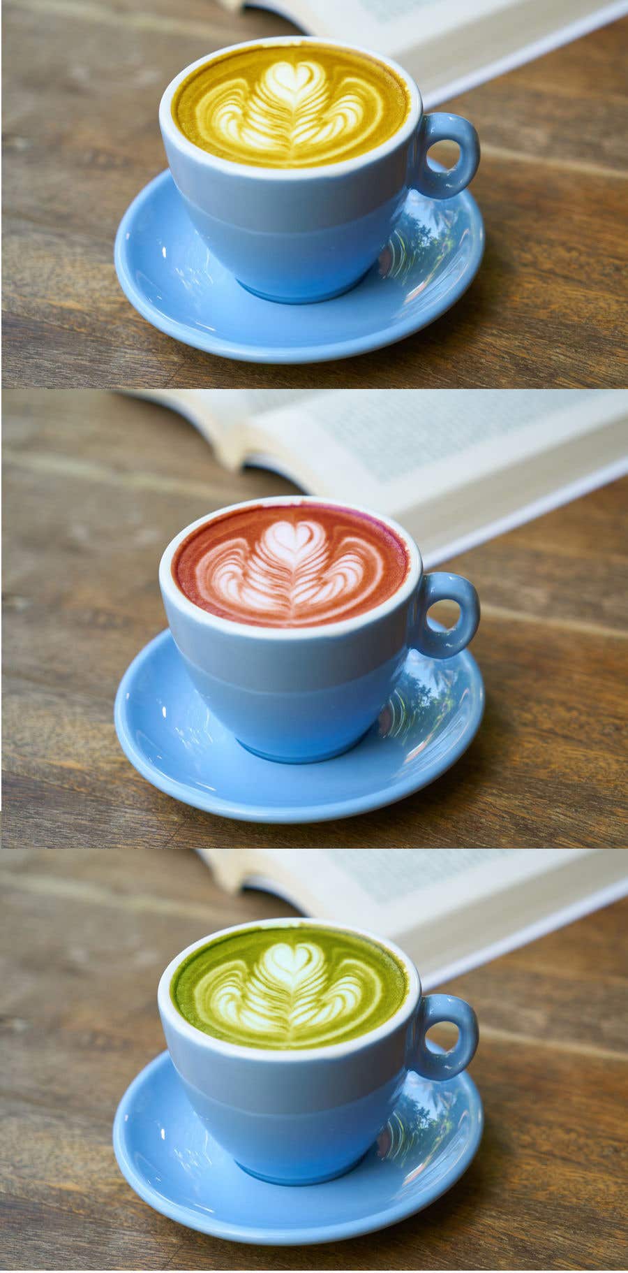 Penyertaan Peraduan #86 untuk                                                 Colour Edit 3 Coffee Cups
                                            