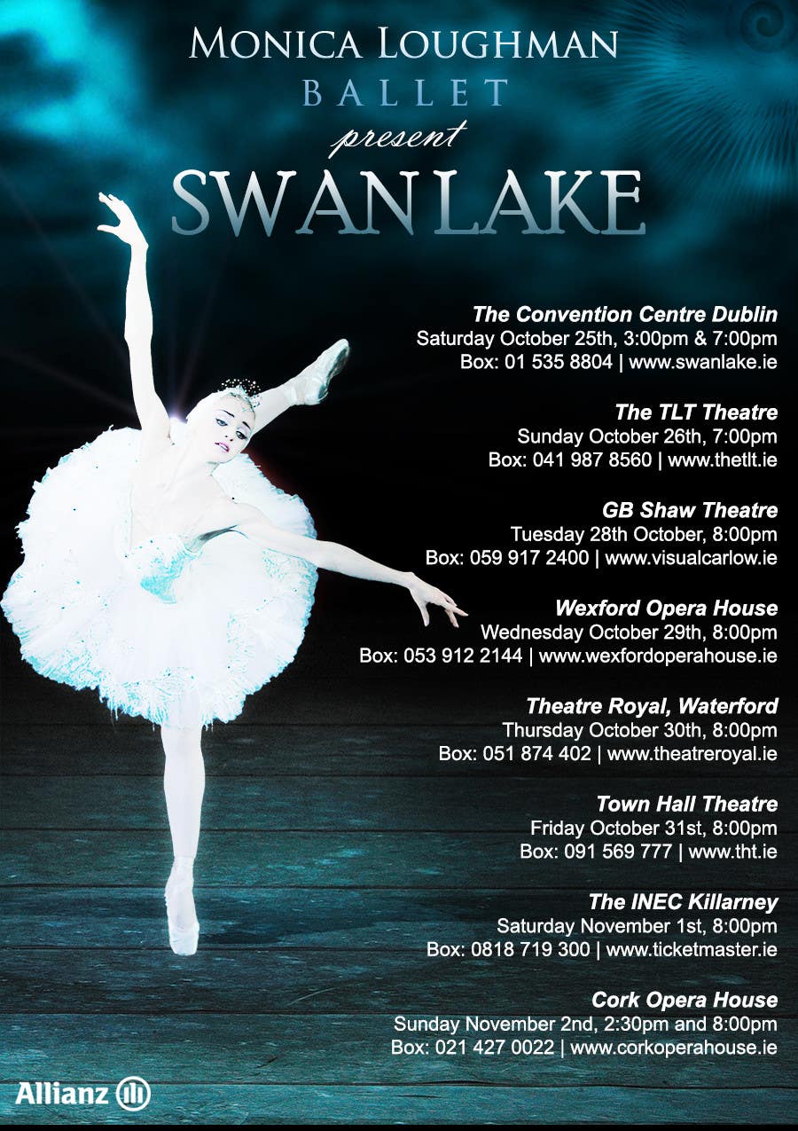 Proposition n°62 du concours                                                 Graphic Design for Swan Lake
                                            
