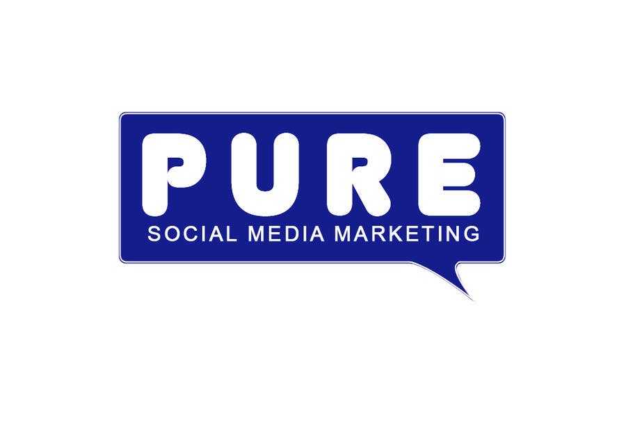 Kilpailutyö #236 kilpailussa                                                 Logo Design for PURE Social Media Marketing
                                            