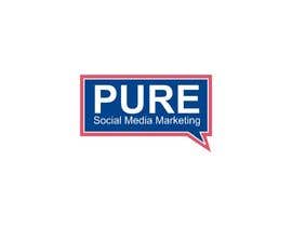 #60 cho Logo Design for PURE Social Media Marketing bởi sourav221v