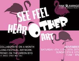 #19 for Pink Flamingo Pop Up Exhibition Flyer af FarzanaMedha