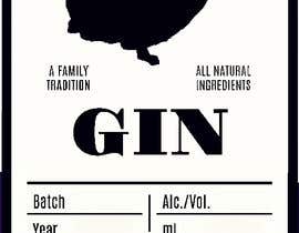 #3 for Gin Label for own GIN af marshammc