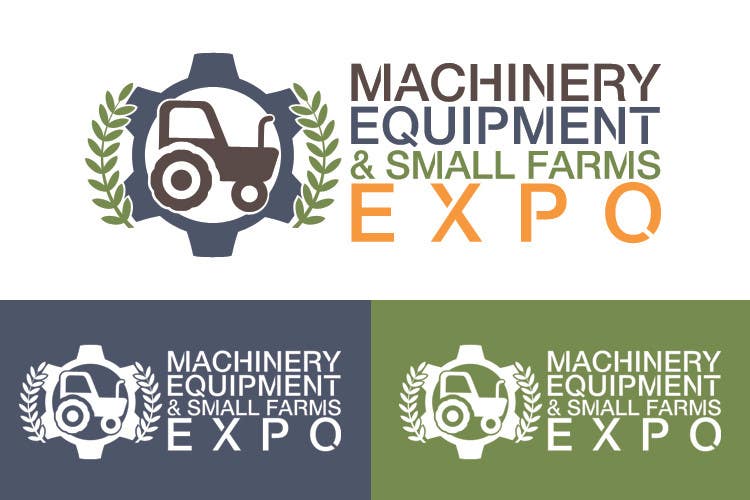 Penyertaan Peraduan #56 untuk                                                 Design a Logo for Machinery, Equipment and Small Farms Expo
                                            