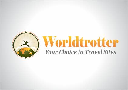 Tävlingsbidrag #323 för                                                 Logo Design for travel website Worldtrotter.com
                                            