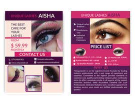 #27 für Design a Double Sided Flyer/ Leaflet for Beauty Business von khurshida2009