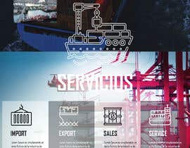#3 für Redesign a freight by ship website von rsamojlenko