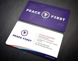 #181 para Design Business Cards for Peace First de BikashBapon