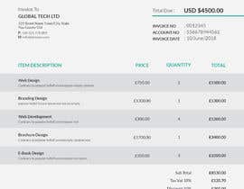 #4 for Css invoice/ estimate template edit by creativesolutanz