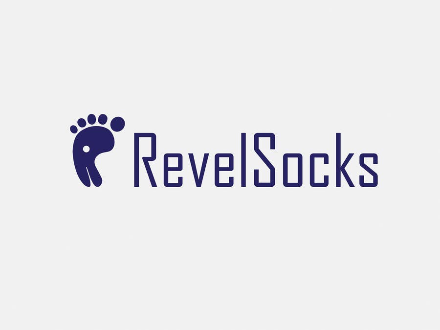 Kilpailutyö #122 kilpailussa                                                 Logo Design for Revel Socks
                                            