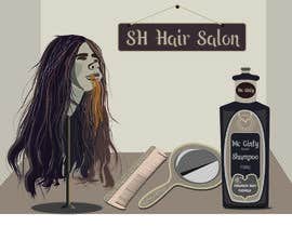 #18 untuk Shrunken Head with Shampoo. Illustration / Drawing oleh mitunshivkumar
