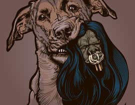 #18 untuk Dog with Shrunken Head in Mouth.... Drawing / Illustration oleh arzart