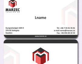 #48 untuk Design some Business Cards for Marzec Trading AB oleh a2mz