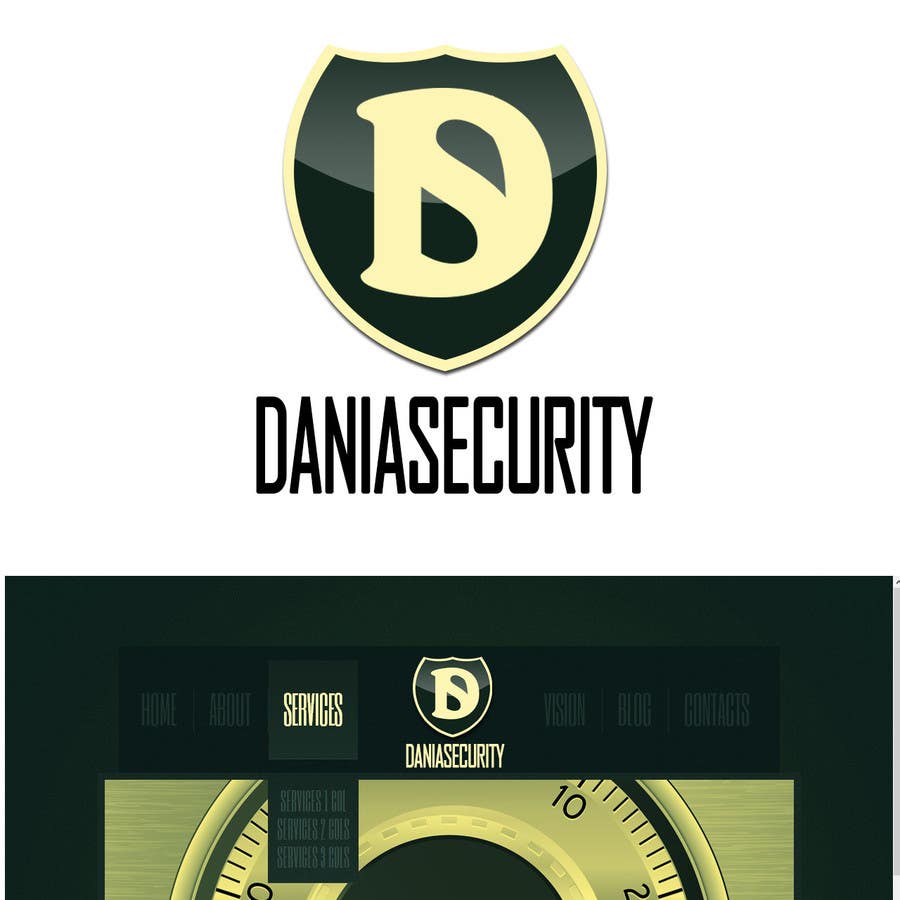 Konkurrenceindlæg #332 for                                                 Logo Design for Dania Security
                                            