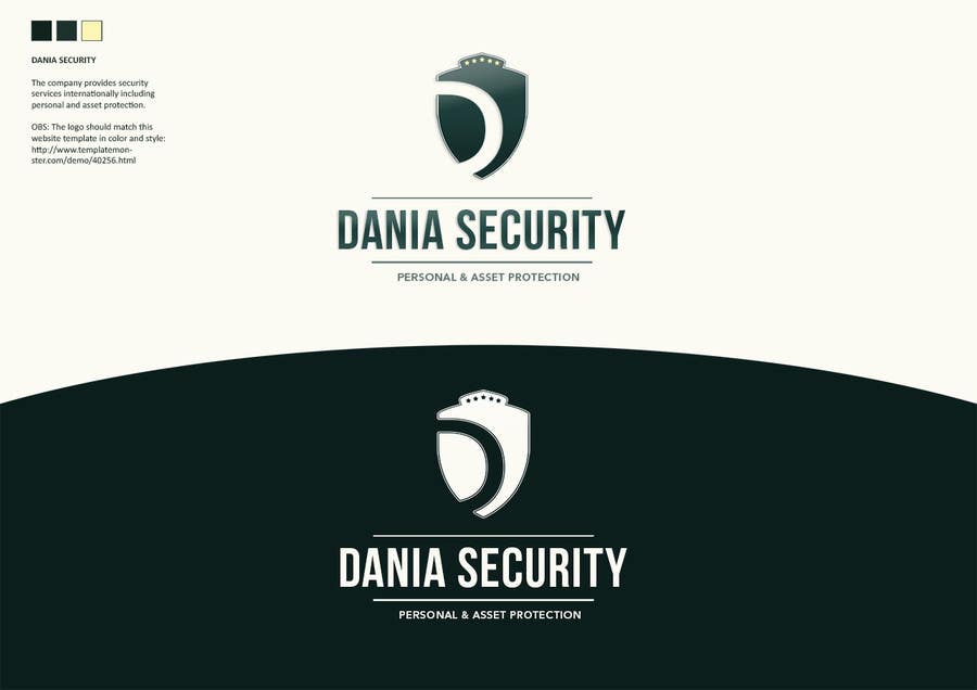 Inscrição nº 116 do Concurso para                                                 Logo Design for Dania Security
                                            