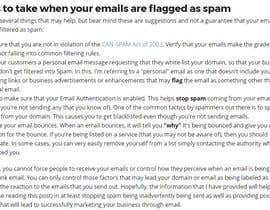 #1 for Email spam assistance - our company emails are going to clients SPAM folders by atulgupta9