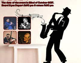 Nambari 14 ya Design an A3 Poster for a 4 piece Jazz Band na baten1717