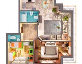 #12 สำหรับ Concept Drawing for a loft apartment โดย vlado77