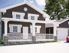 #19 για Improve the exterior of this house in a more up to date &quot;Craftsman&quot; style από alvinbacani