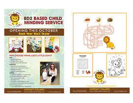 Nambari 8 ya Double Sided A5 Flyer design For childminding service required. na maidang34