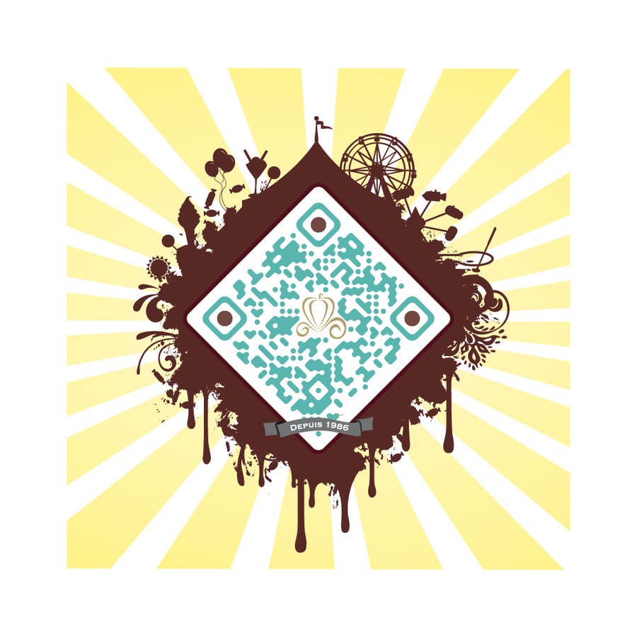 Proposition n°39 du concours                                                 QR Code Design for our Chocolate Factory
                                            