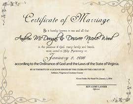 #16 για Wedding Certificate Enhancement II από Viewtifuljim